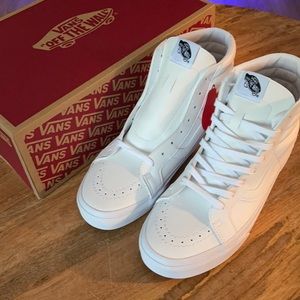 Vans Sk8- Hi Reissue (Classic Tumble) Truewhite